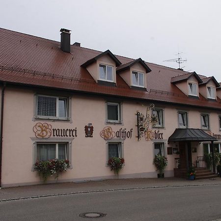 Brauereigasthof Adler Herbertingen Kültér fotó
