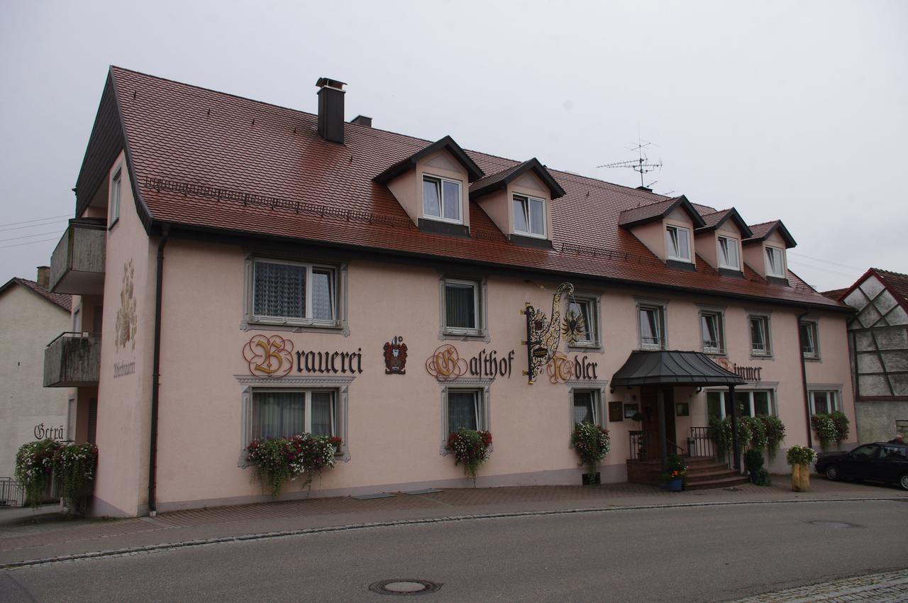 Brauereigasthof Adler Herbertingen Kültér fotó